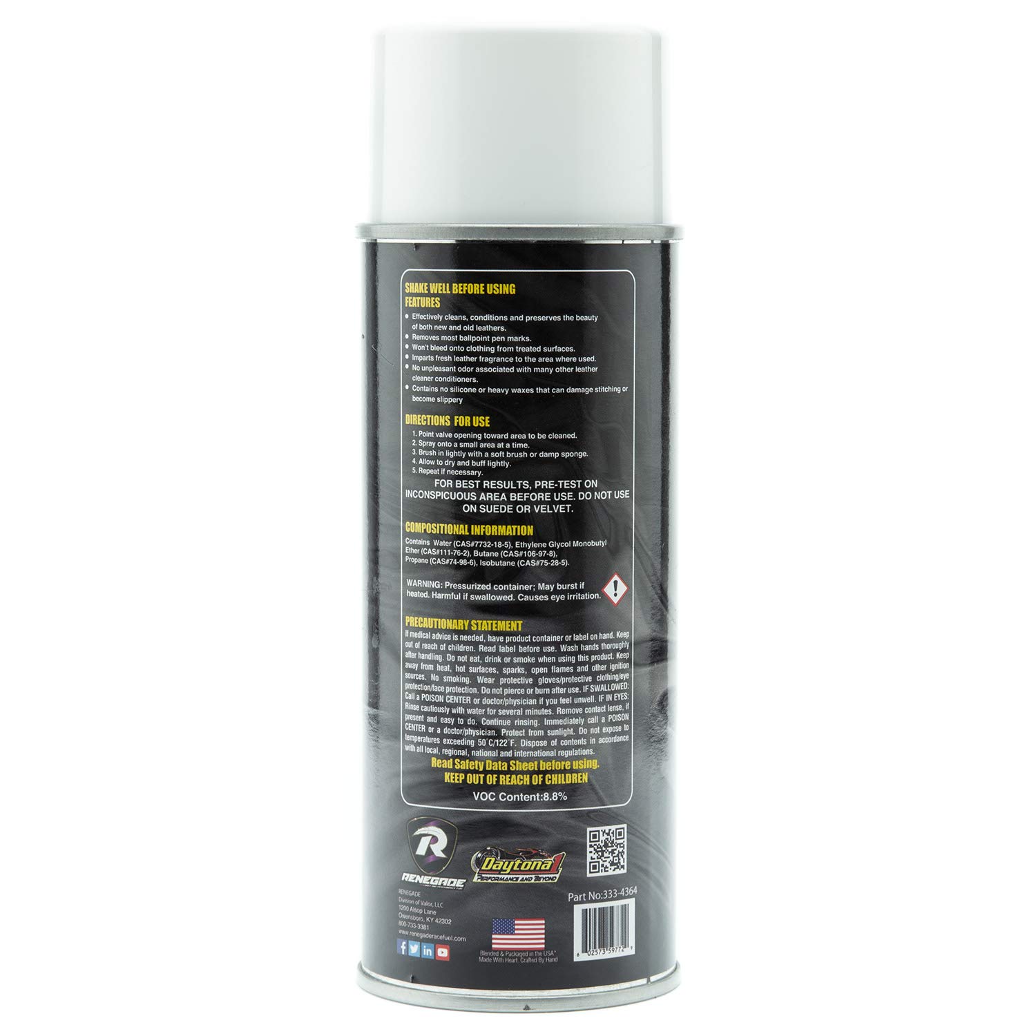 RATMAN Speed Allure Leather Cleaner & Conditioner - 15oz (12 Pack) - Deep Cleans & Restores Car Seats, Furniture, Handbags - Professional Leather Care for Auto Interiors, Sofas, Purses & More