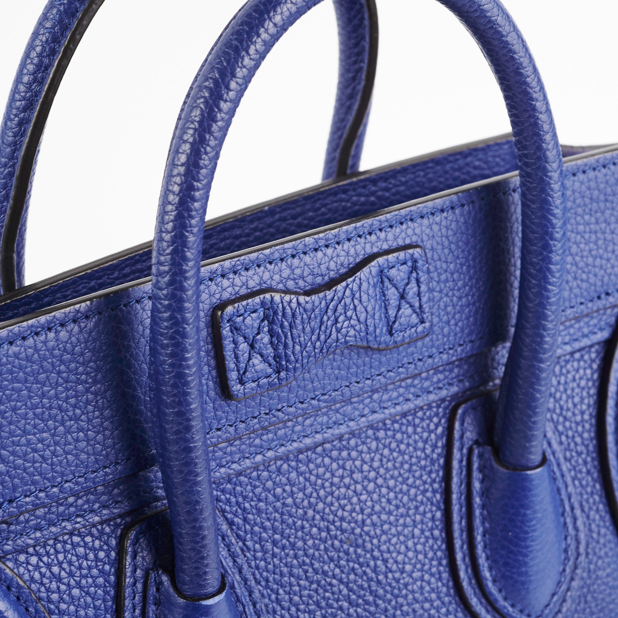 Celine Nano Luggage Bag in Blue - Stylish Crossbody Handbag for Women | Perfect for Work, Travel & Everyday Use