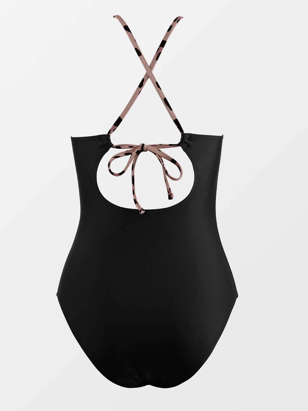 CUPSHE Women's High Neck One Piece Swimsuit - Tummy Control Bathing Suit for Swimming, Beach & Vacation | Plus Size Swimwear for Women