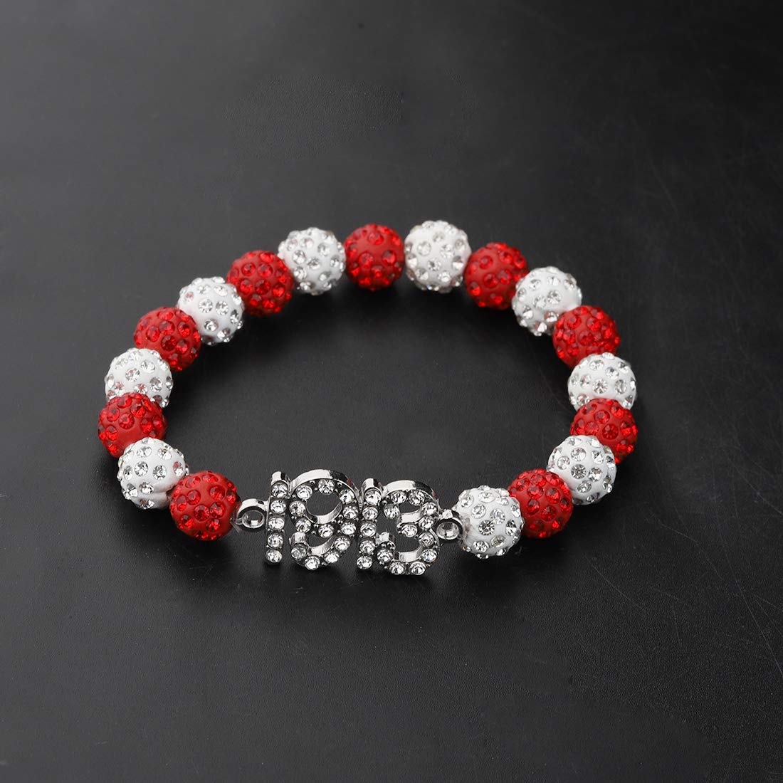 Elegant Pearl & Crystal Bracelet for Women & Girls - Perfect for Sorority Gifts, Parties & Special Occasions
