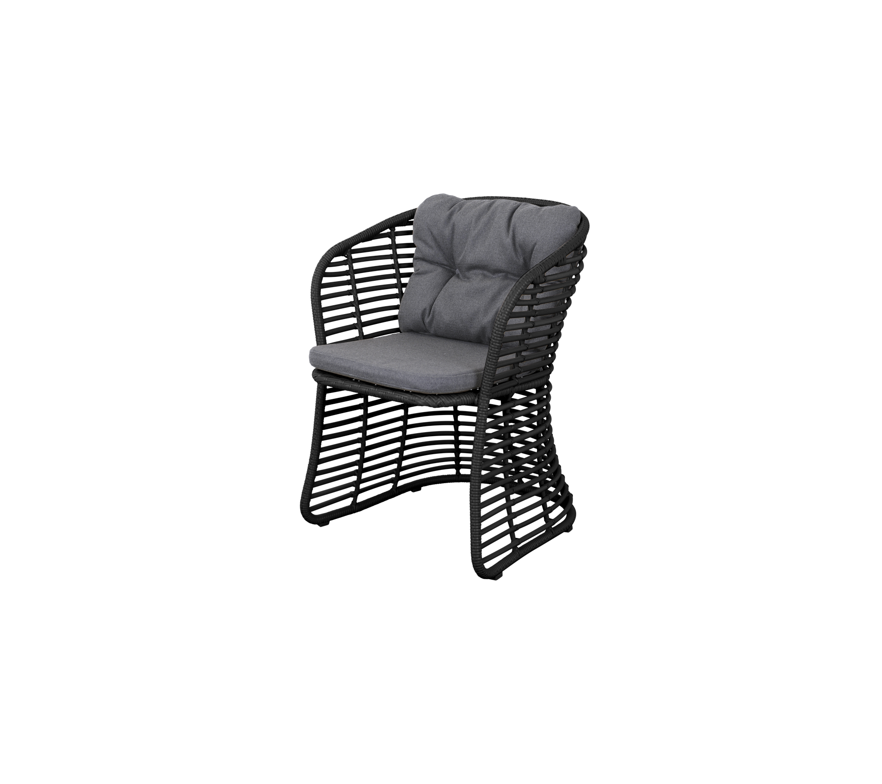 Hanging Basket Chair - Wicker Egg Swing Chair for Indoor & Outdoor Use - Perfect for Patio, Garden, Balcony, and Relaxation