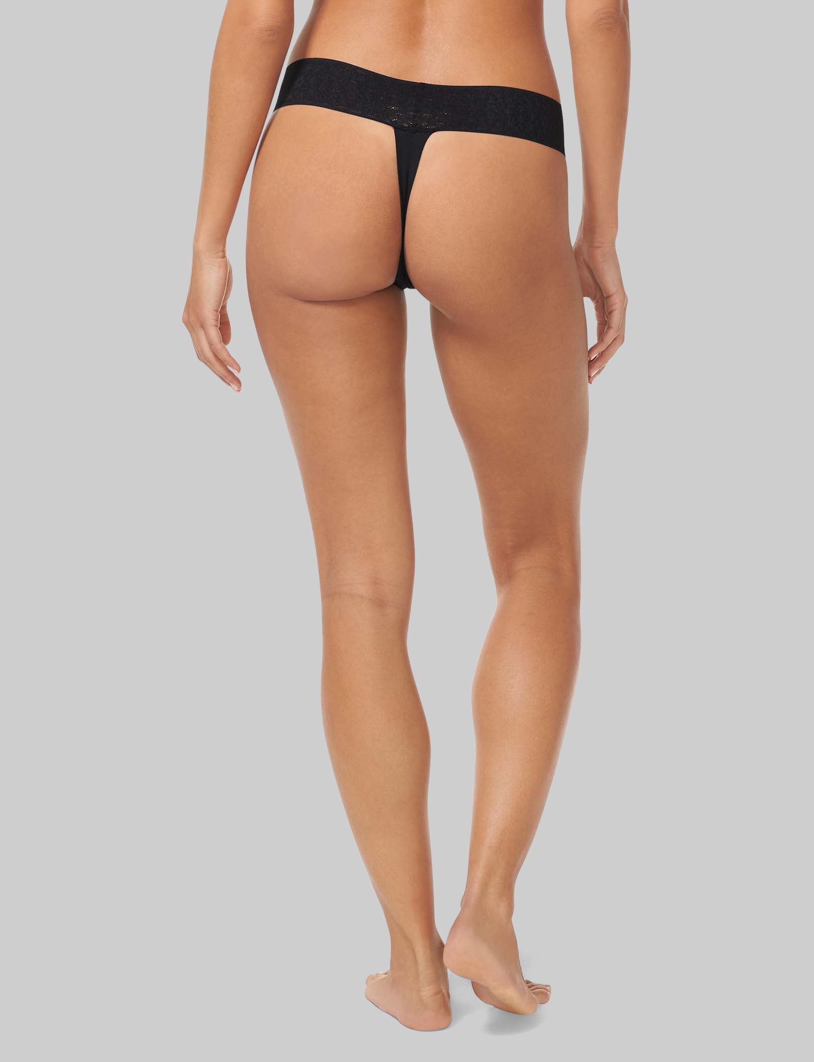 Women's Breathable Cotton Thong Underwear with Lace Waistband - Sexy & Comfortable Panties for Daily Wear, Date Night & Special Occasions