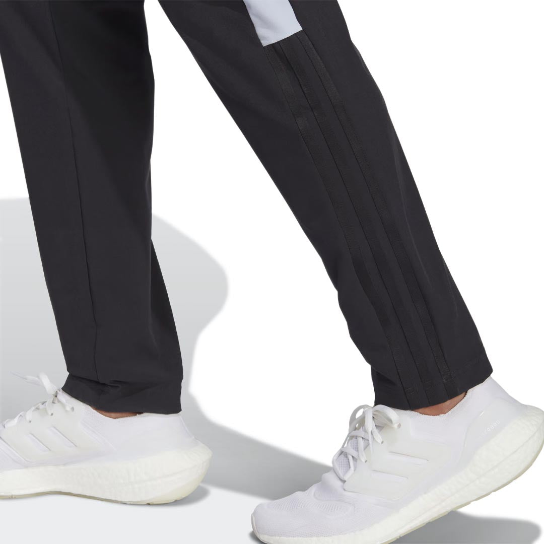adidas Men's Training Colorblock 3 Stripes Pants (IN5052) - Gym Workout Joggers for Running & Fitness Training