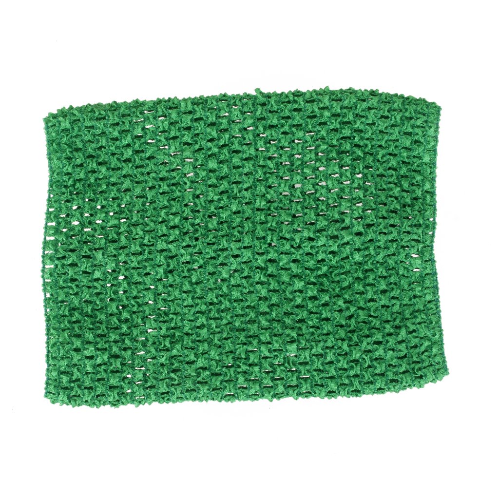 LoveinDIY 9 Inch Crochet Tube Top with Elastic Waistband - Adjustable Headband & Tutu PettiSkirt Set for Girls | Perfect for Dance Recitals, Birthday Parties, and Photo Shoots
