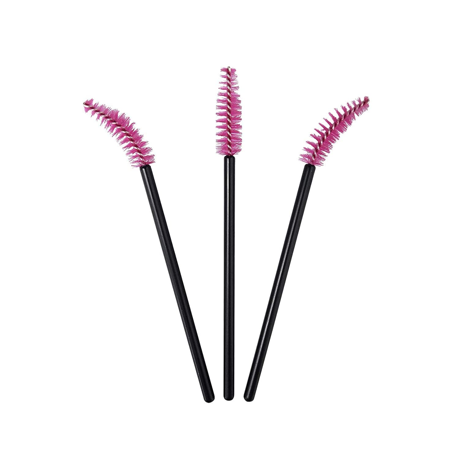 KIRA Disposable Mascara Brushes - 10 Pack Multicolor Eyelash Extension Wands for Professional Makeup, Eyebrow & Lash Application | Perfect for Salon, Home Use & Travel Beauty Kit