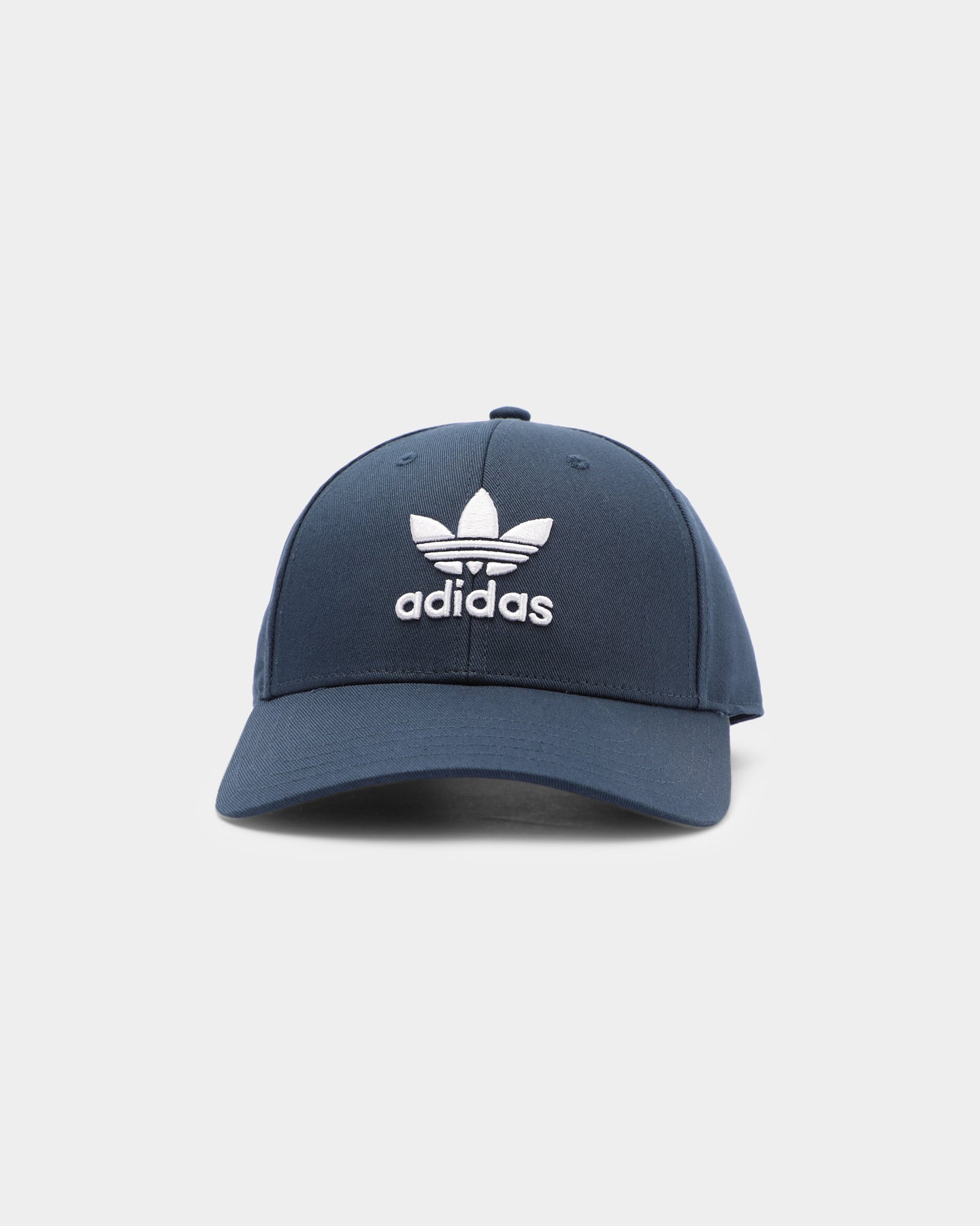 Adidas Baseball Cap Classic Trefoil Logo Strapback Adjustable Hat for Men & Women - Navy/White - Perfect for Sports, Casual Wear & Outdoor Activities