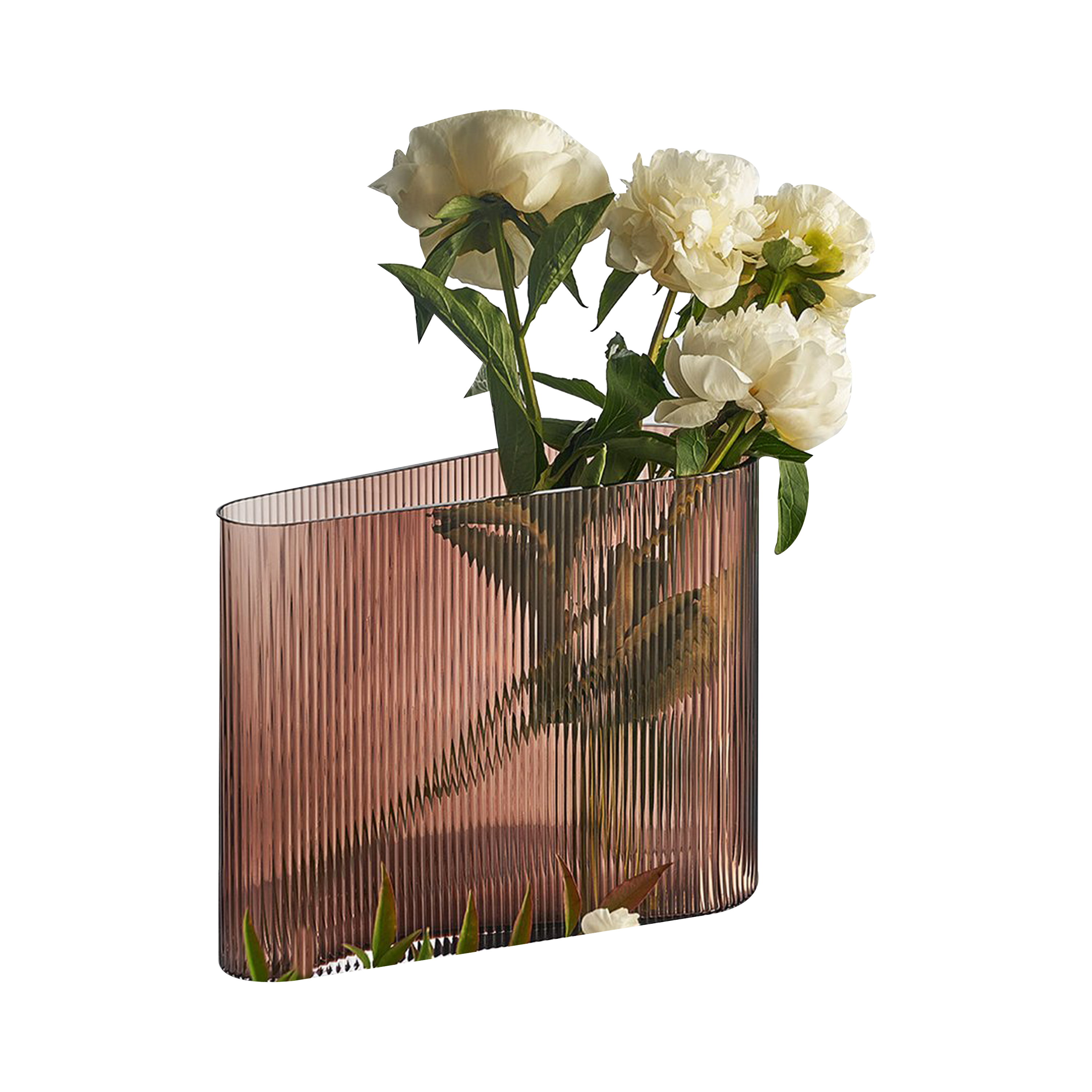 Premium Caramel Mist Vase - Elegant Home Decor for Living Room, Bedroom & Office | Ultrasonic Aromatherapy Diffuser with LED Lights | Perfect Gift for Housewarming, Wedding & Holidays