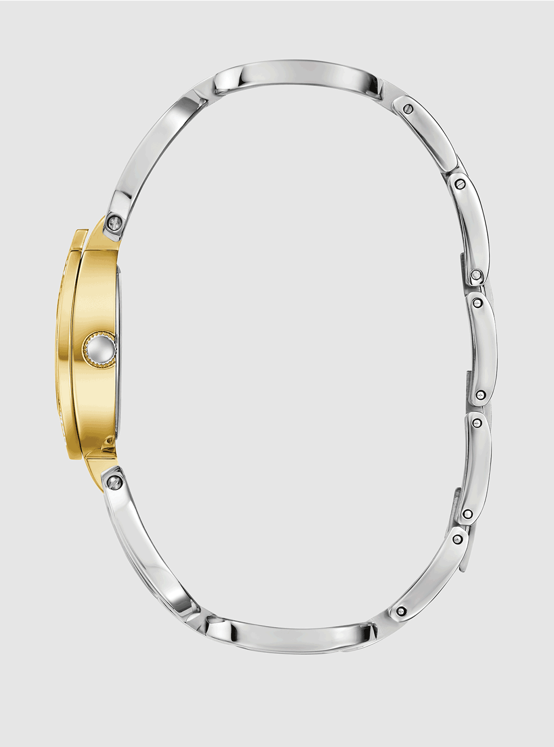 Luxury GIA Certified Gold & Silver Crystal Watch for Women - Elegant Dress Watch for Parties, Weddings & Formal Events