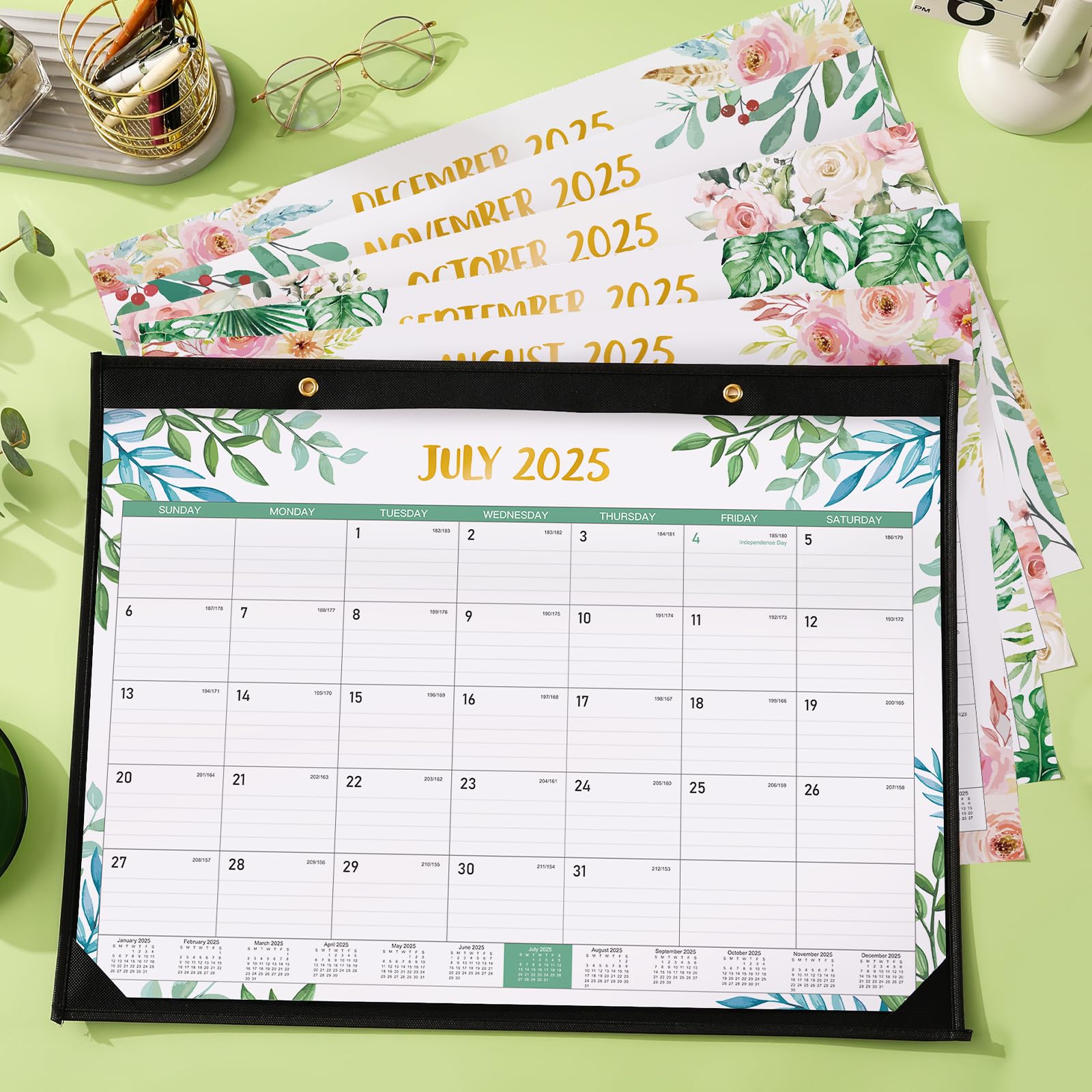 2025-2026 Large 18-Month Desk Calendar (22