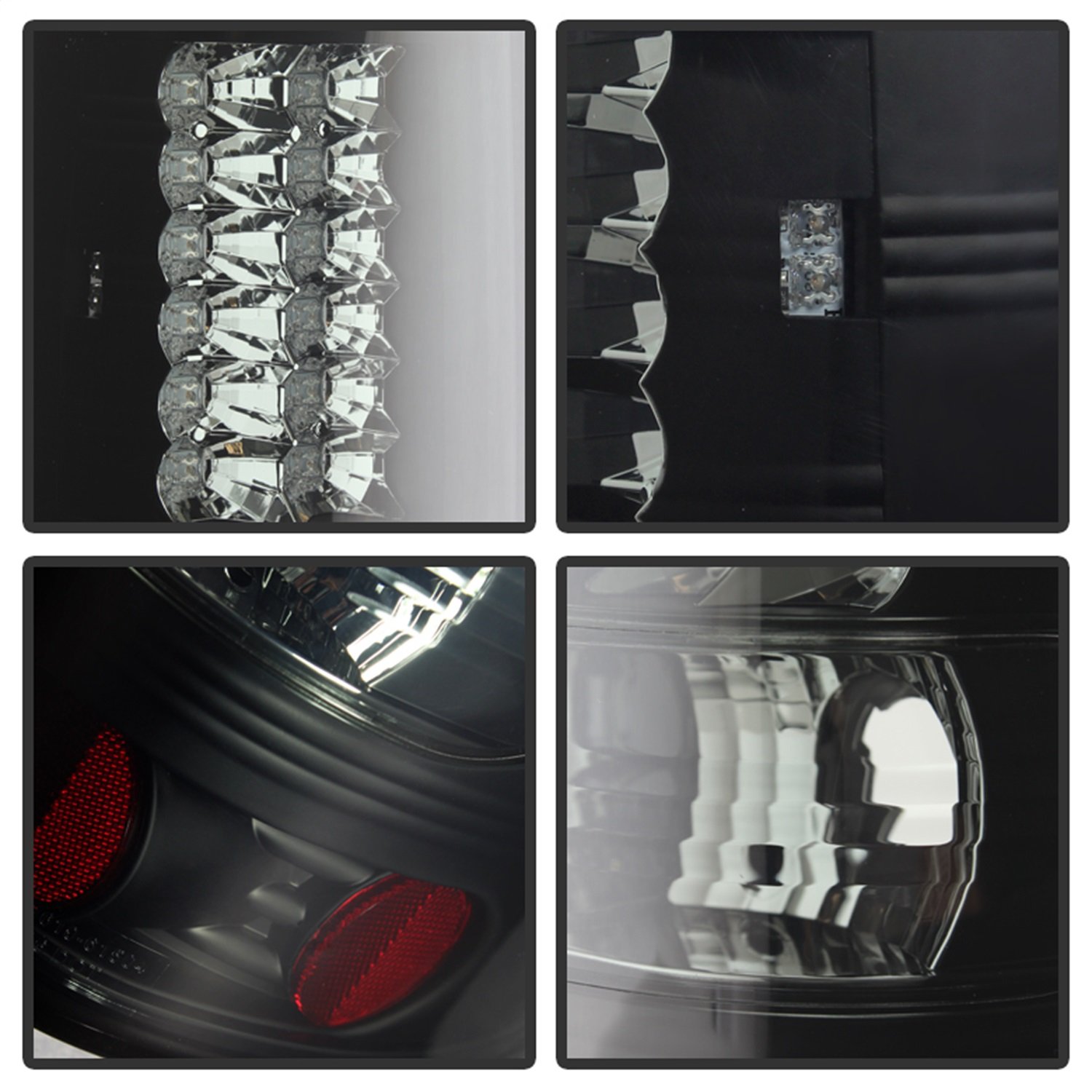 Spyder Auto 5078131 LED Tail Lights Black/Smoked - High-Performance Aftermarket Brake Lights for Trucks & SUVs