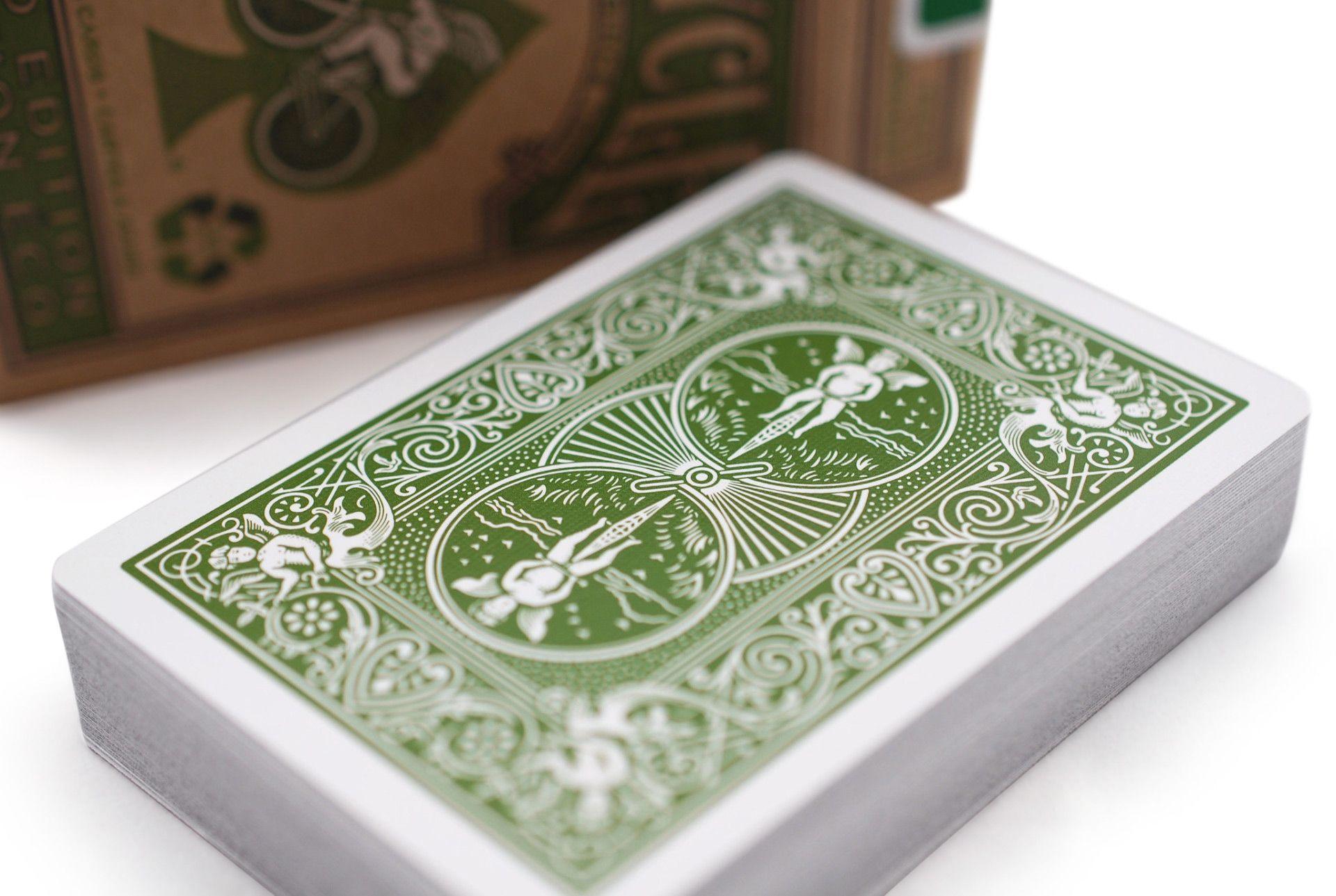 Bicycle® Eco-Friendly Playing Cards - Premium Recycled Paper Deck for Poker, Magic Tricks & Family Game Nights