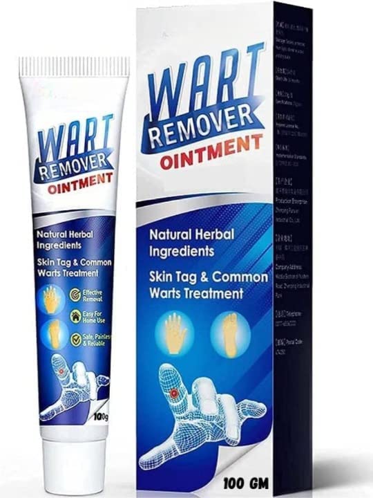 Beggie Warts Remover Ointment - Natural Herbal Extract Treatment for Warts & Skin Tags - Fast-Acting Wart Removal Cream - Ideal for Hands, Feet & Face
