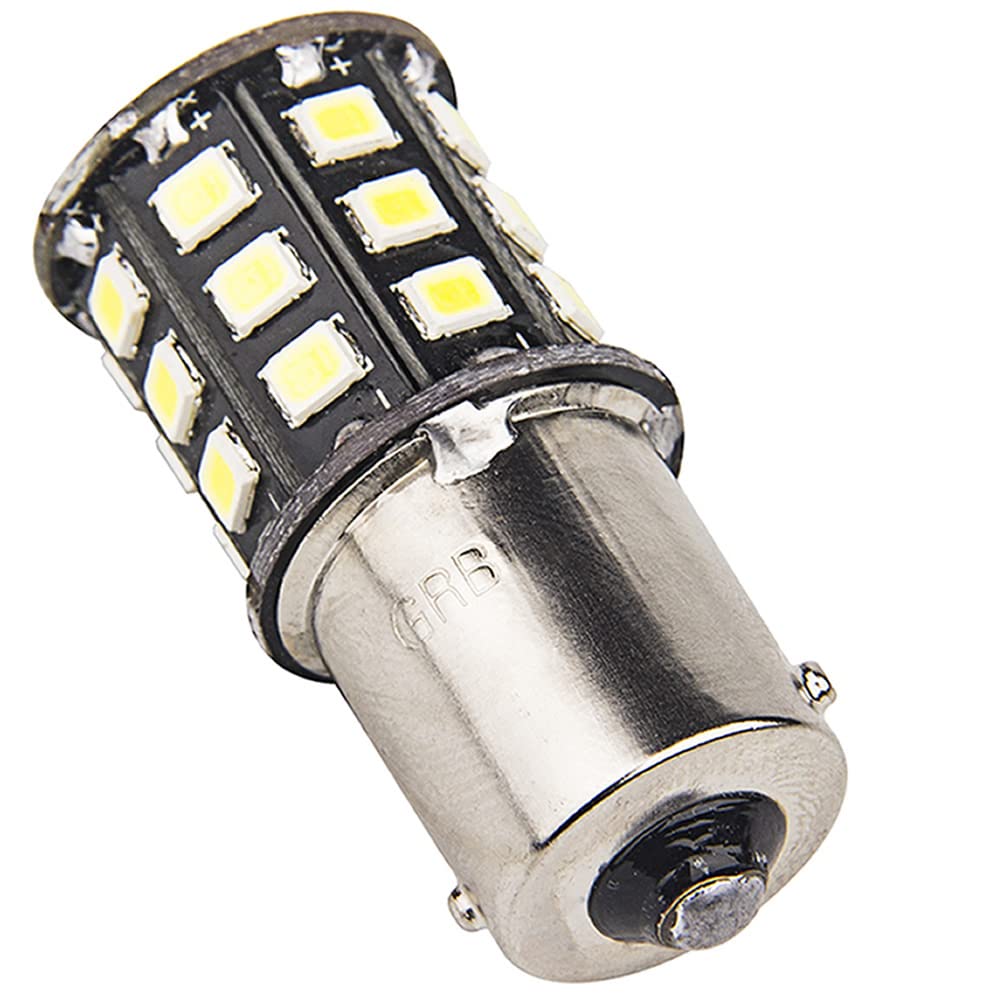1156 1141 1003 LED Bulbs - Warm White 2700-3000K (Pack of 20) - Perfect for RV Ceiling Dome Lights, Trailer & Camper Interior Lighting, Car Reverse/Backup Lights, Brake Lights, Tail Lights & Turn Signals - Durable & Energy-Efficient for Safer Night Driving & Camping Adventures