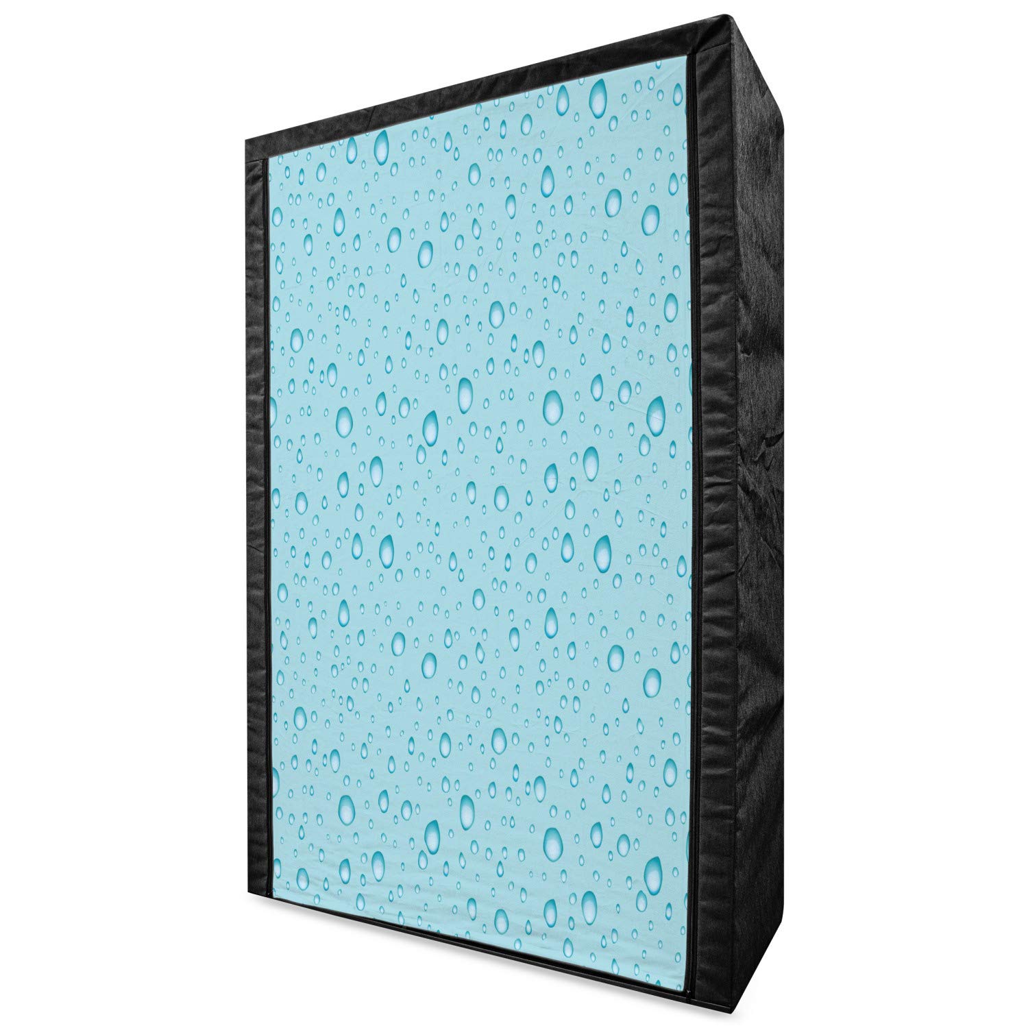 Ambesonne Portable Fabric Wardrobe with Shelves - 42.5