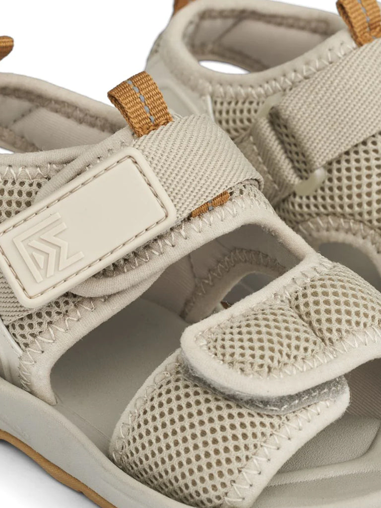 Liewood Christi Sandals for Toddlers - Soft Leather Baby Sandals in Misty Mix Color | Perfect for Beach, Park & Summer Outings