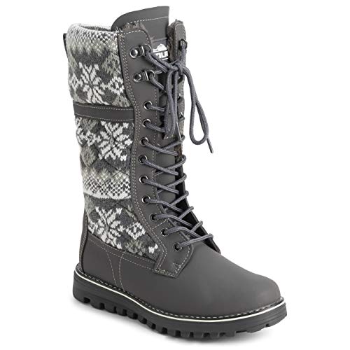 Gray Knitted