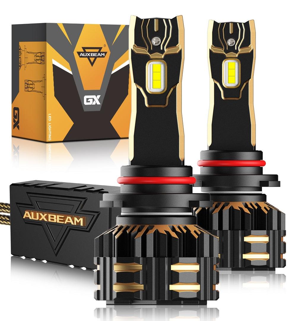 2000-2002 GMC Sierra 2500 9005 9006 LED Headlight Bulbs Kit - High Brightness Conversion Bundle for Night Driving & Off-Road Use