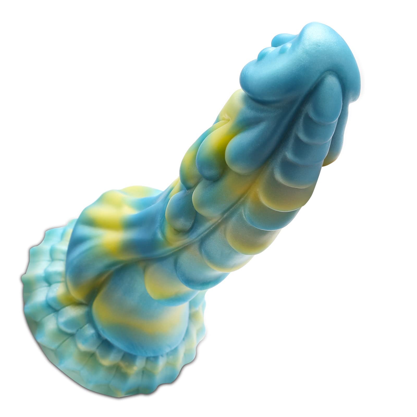 Realistic Dragon Dildo for Women & Men - 8.2 Inch Soft Liquid Silicone Adult Toy with Strong Suction Cup | Hands-Free Anal & G-Spot Stimulation | Flexible Curved Shaft for Ultimate Pleasure | Perfect for Couples Play & Solo Fantasy Exploration