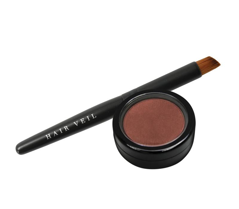 Hair Veil Hair Filler Powder 0.14oz (4g) - Red | Instant Root Cover & Thinning Hair Solution | Perfect for Touch-Ups, Part Lines & Special Occasions