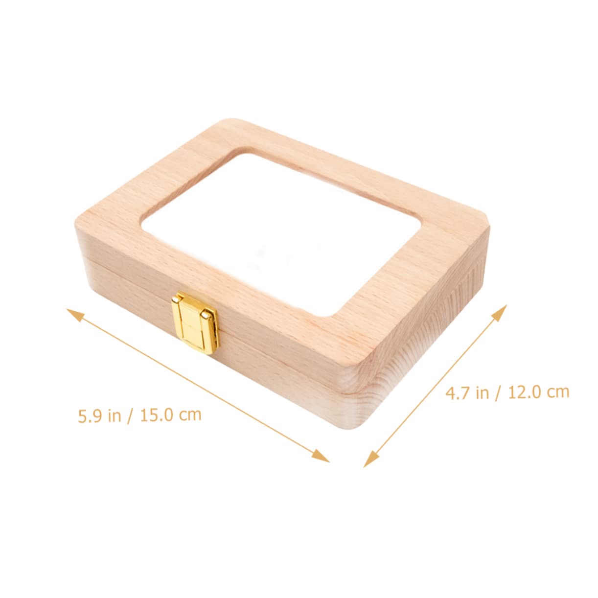 ULDIGI Wooden Tooth Fairy Box - Kids Tooth Storage Holder for Lost Teeth, Keepsake Organizer for Baby Teeth Collection - Perfect for Tooth Fairy Gifts & Childhood Memories