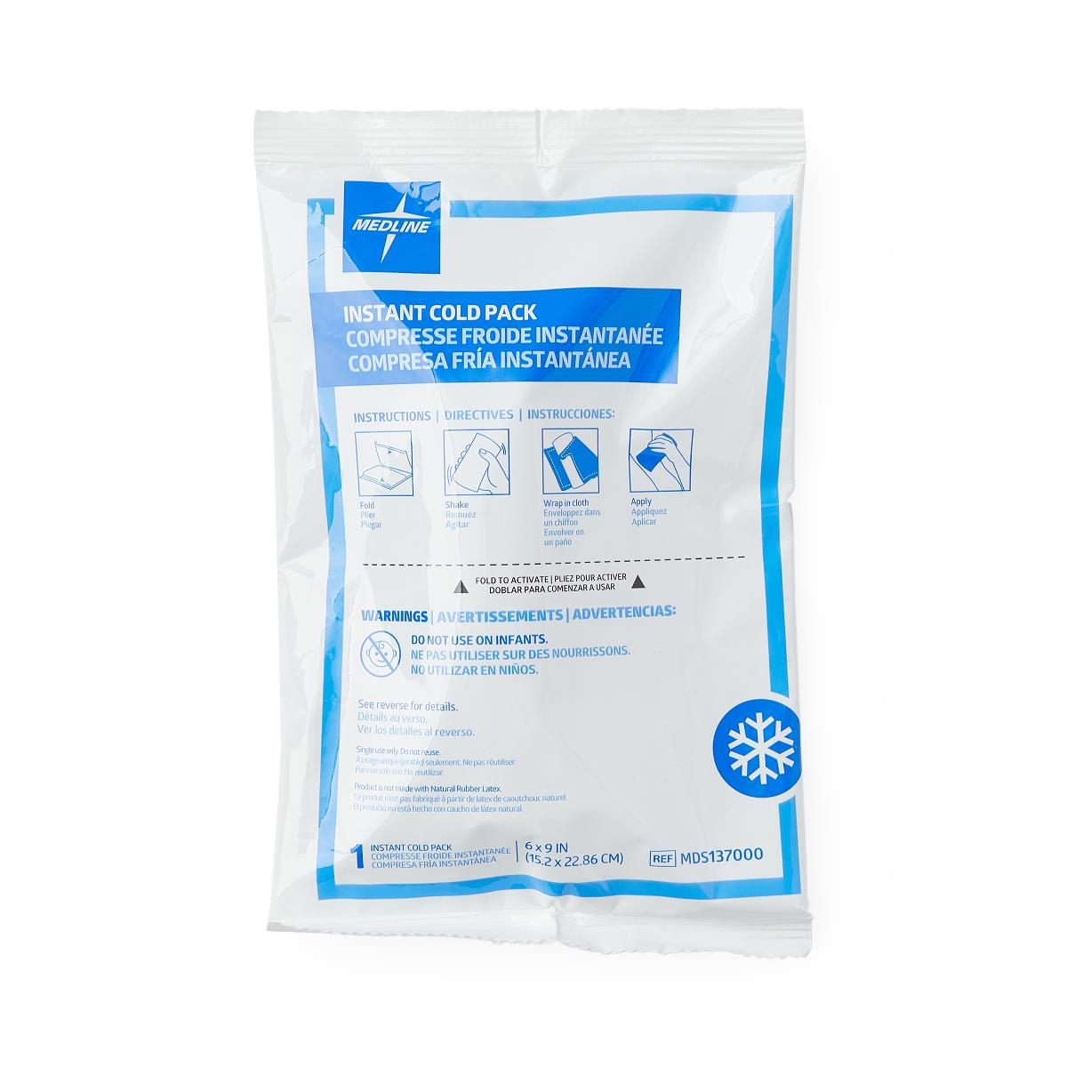 Instant Cold Packs for Pain Relief - Reusable Gel Ice Packs for Injuries, Headaches & Muscle Soreness - Perfect for First Aid Kits, Sports Recovery & Post-Surgery Care