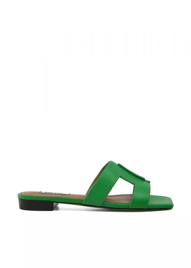 Chieko Women's Comfortable Sandals - Lightweight & Breathable Verde Green Summer Walking Shoes for Beach, Travel & Casual Outfits