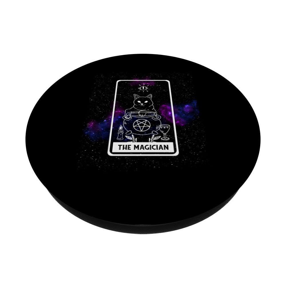 Galaxy Mystic Tarot Card Deck - Magician Design for Men & Women | Standard PopGrip & PopSockets | Perfect for Tarot Readings, Phone Accessories & Gift Giving