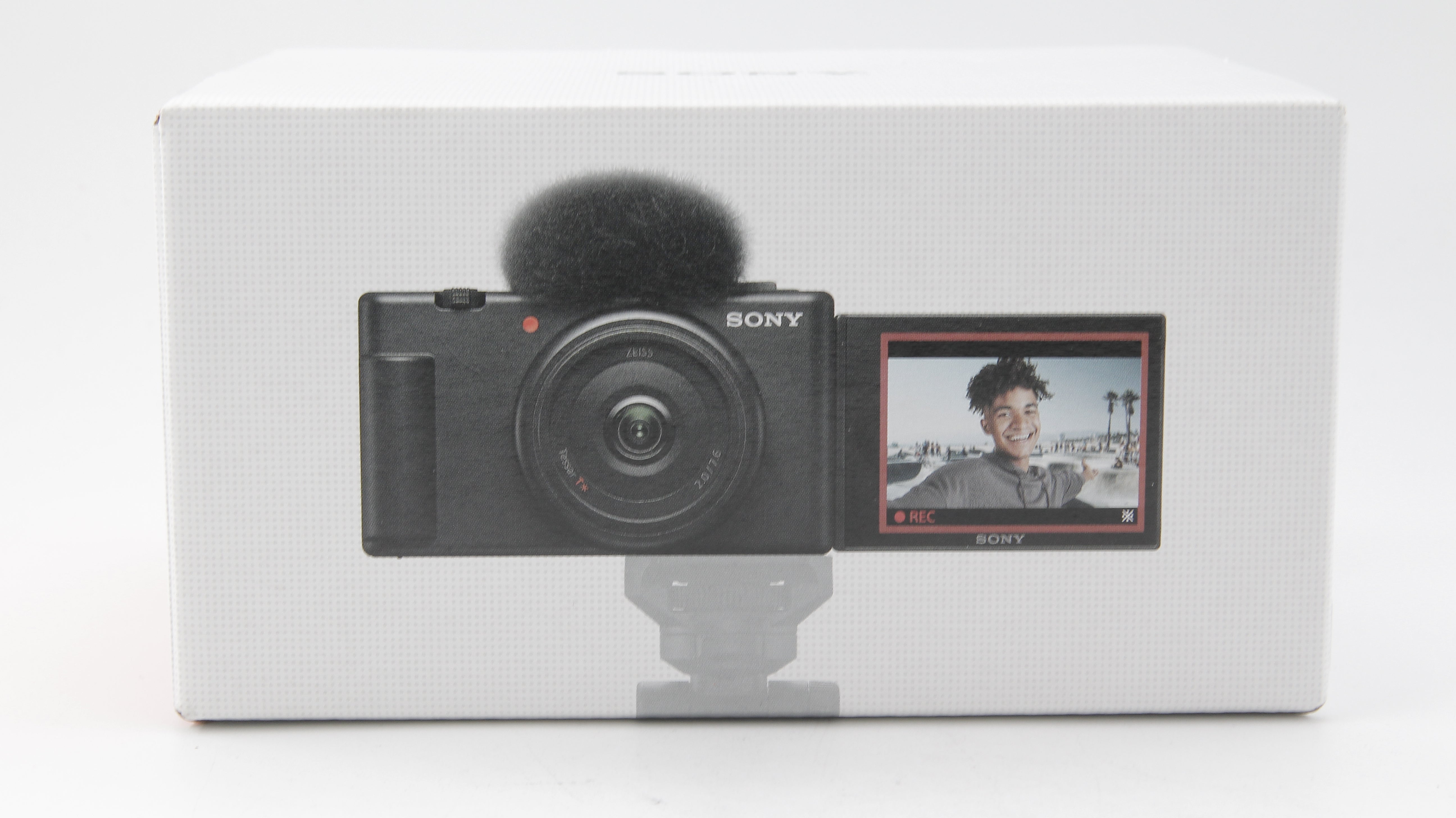 Open Box Sony ZV-1F Vlogging Camera (White) - Perfect for YouTube, Travel & Content Creation