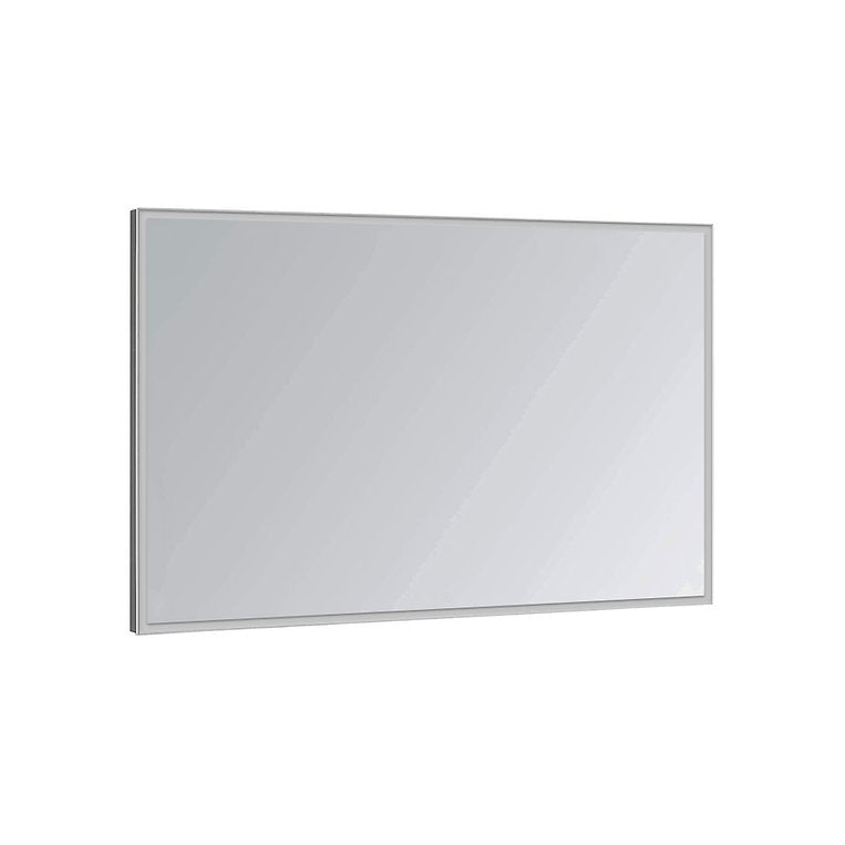 Aquadom Edge 40x32 Inch LED Lighted Bathroom Mirror with Anti-Fog - Modern Vanity Mirror for Makeup & Shaving - Perfect for Small Bathrooms & Bedrooms