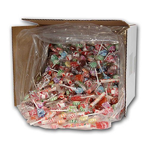 Bulk Hard Candy, Lollipops & Smarties Mix - 30 lb Case | Perfect for Parties, Candy Buffets & Vending Machines