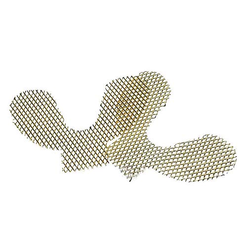 10Pcs Dental Metal Mesh Impression Trays for Lower Teeth - Durable & Reusable Dental Supplies for Dentists & Orthodontists - Perfect for Dental Clinics, Orthodontic Practices & Dental Labs