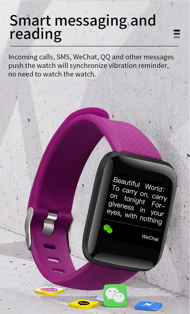 Smart Watch for Boys - Digital Fitness Tracker with Heart Rate Monitor, Sleep Tracking & Waterproof Design - Perfect for Kids Sports, Outdoor Activities & Daily Use
