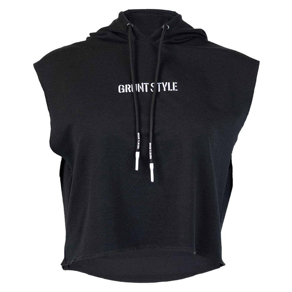 Women's This We'll Defend Sleeveless Hoodie - Military Inspired Workout Top for Gym, Running & Outdoor Activities