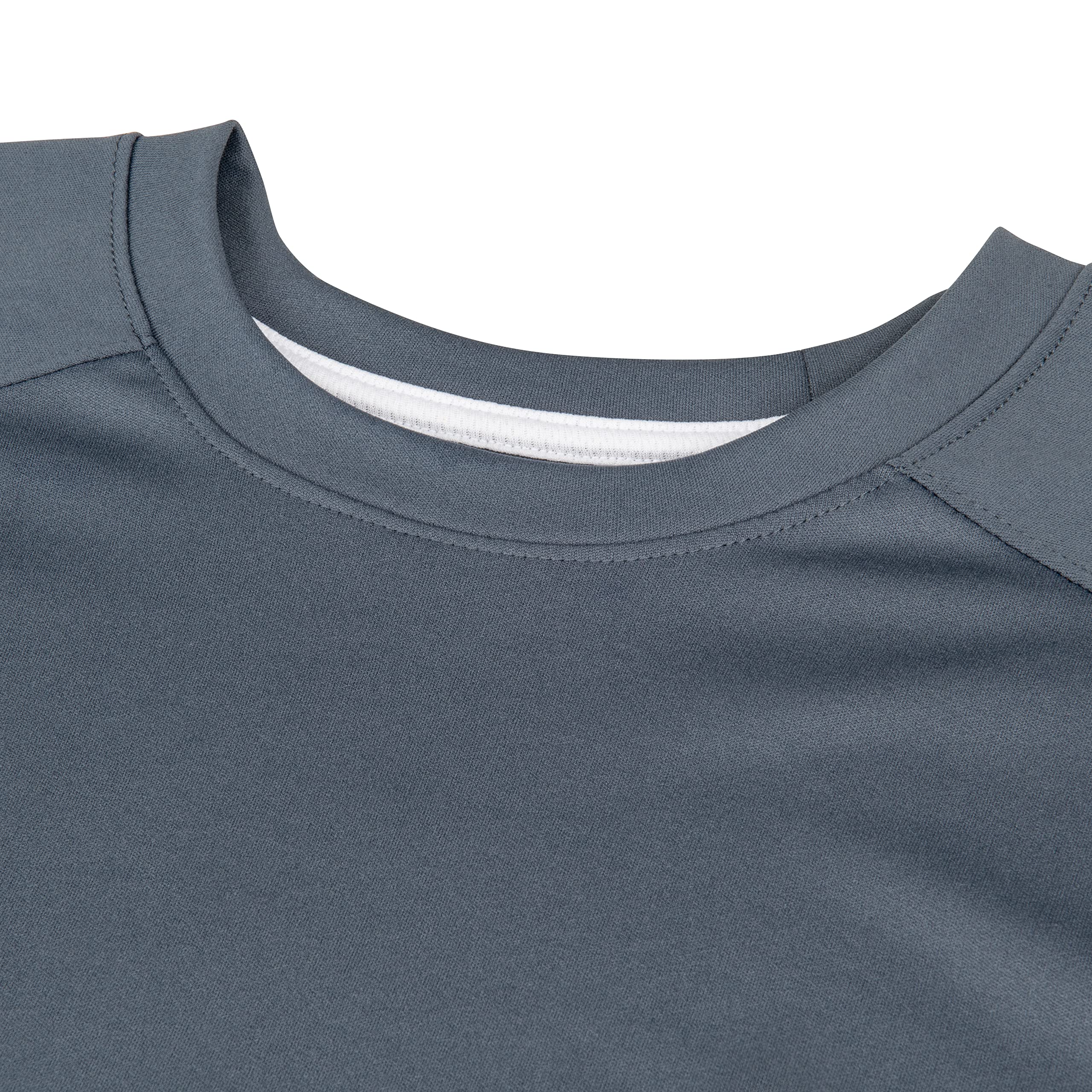 Champro Boys' Top Spin Lightweight Youth Baseball Jersey - Graphite & White - Medium Size - Perfect for Little League Games & Practice