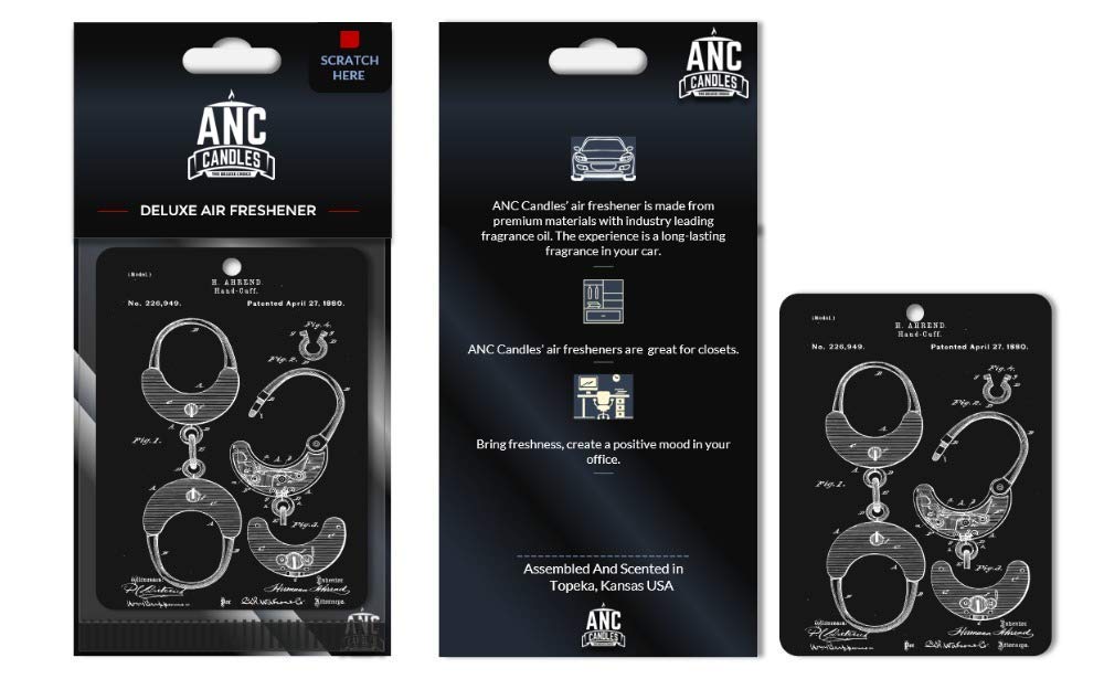 Premium Ice De Fresh Car Air Freshener - Long Lasting Fragrance for Vehicles | Eliminates Odors & Freshens Air | Perfect for Cars, Trucks & SUVs