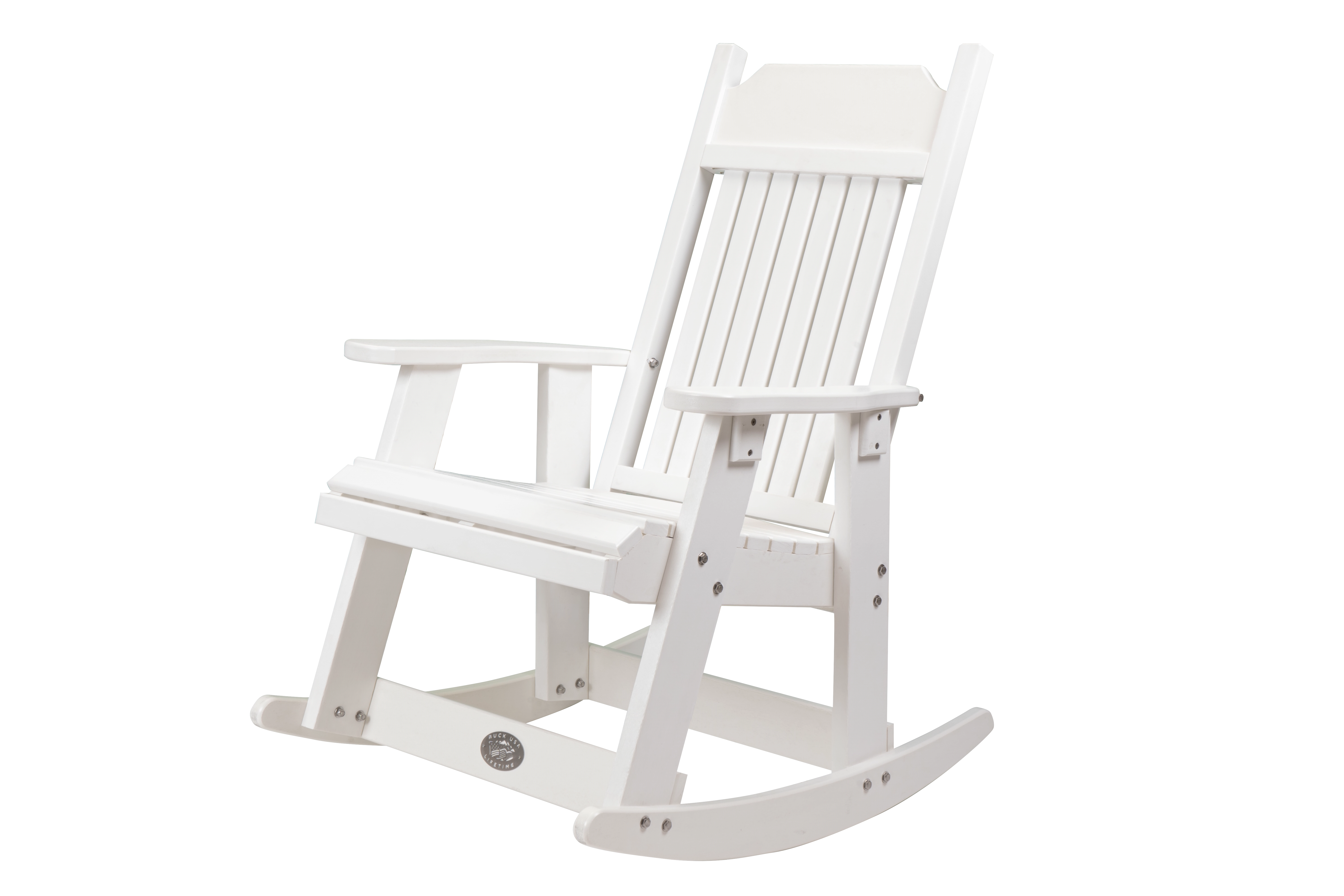 Buck USA Carolina Outdoor Rocking Chair - Comfortable Patio Rocker with Weather-Resistant Design | Perfect for Porch, Garden, Deck & Backyard Relaxation