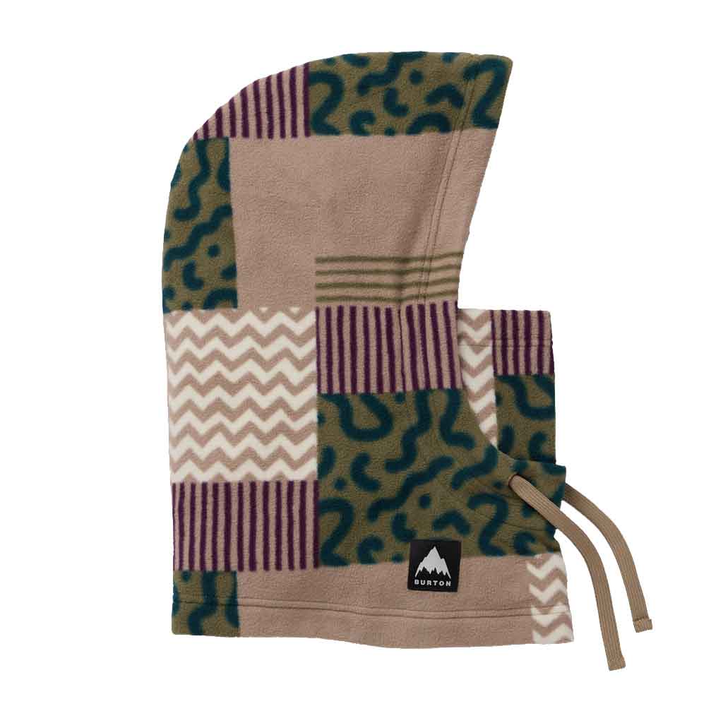 Burton 24/25 Burke Hood with Patches - Waterproof Snowboard Jacket for Men & Women - Perfect for Skiing, Snowboarding & Winter Outdoor Activities