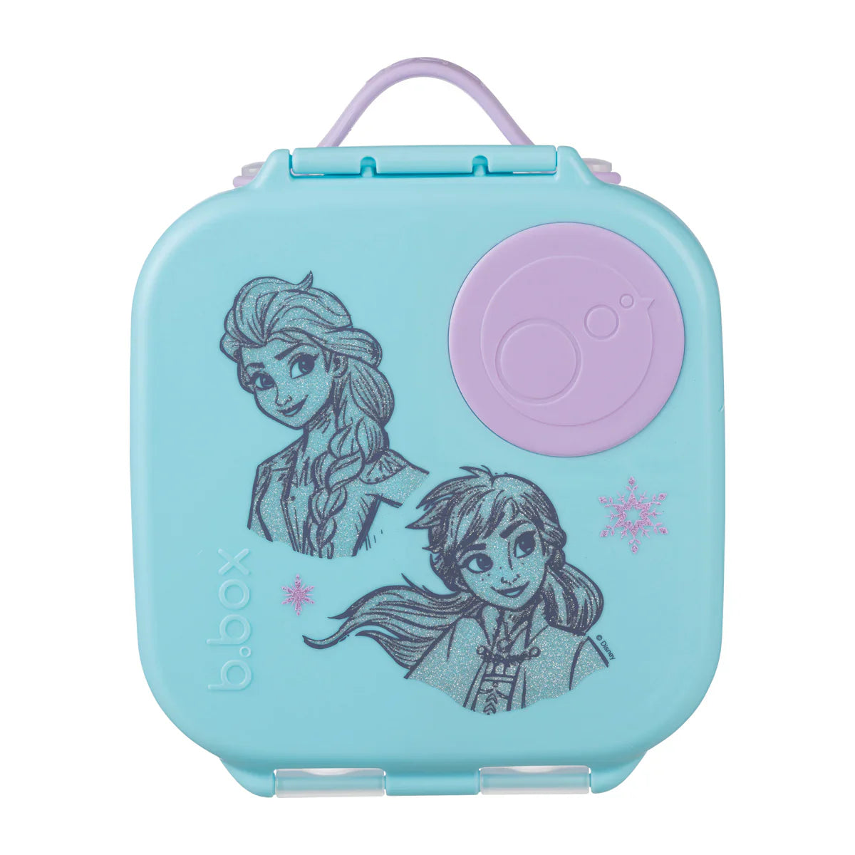 b.box MINI Lunch Box - Disney Frozen Themed Insulated Kids Lunch Bag for School, Travel & Picnics | Leak-Proof & Easy to Clean | Perfect for Snacks & Meals