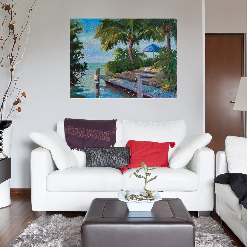 Premium Fine Art Canvas Wall Decor by Kathleen Denis - Ready to Hang 43x32 Inches - Perfect for Living Room, Bedroom, Office & More - Elegant Home & Office Decoration for Modern Interiors