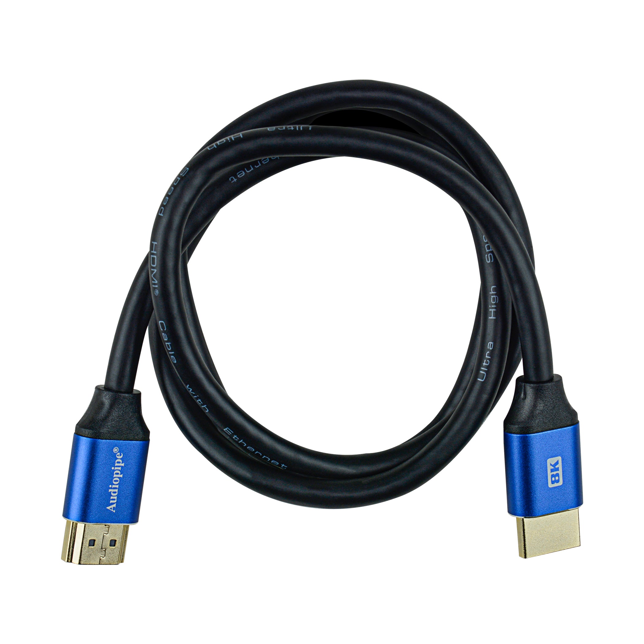 8K HDMI Cable 3FT High Speed with Ethernet - Supports 4K 120Hz, HDR, 3D, HDCP 2.2 - Perfect for Gaming, Home Theater & 8K TV Setup
