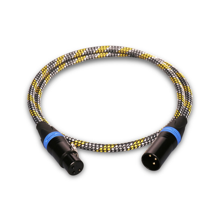 Premium Aperion XLR 5M Balanced Audio Cable - Male to Female, 5 Meter Professional Grade for Studio, Home Theater & Live Sound Systems