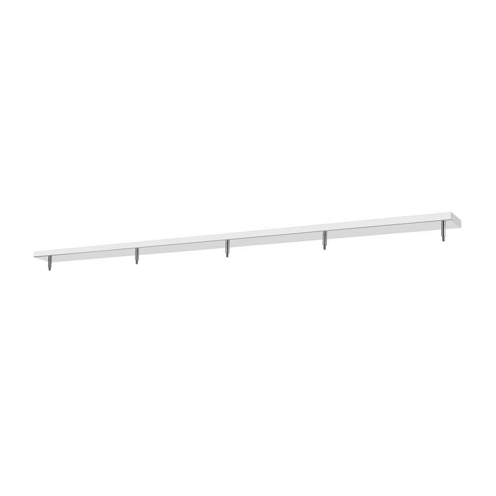 5 Inch Chrome Ceiling Light Fixture Plate - 4.5