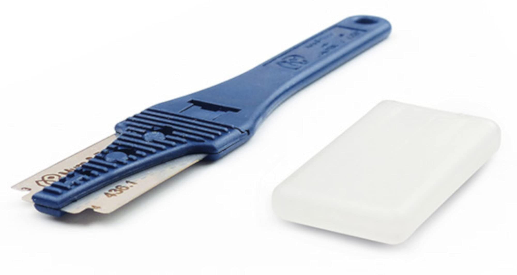 Premium Mure & Peyrot Landaise Bread Lame - French-Made Stainless Steel Dough Scoring Knife with Protective Cover for Artisan Sourdough Bread Baking | Perfect for Home Bakers & Professional Bakeries
