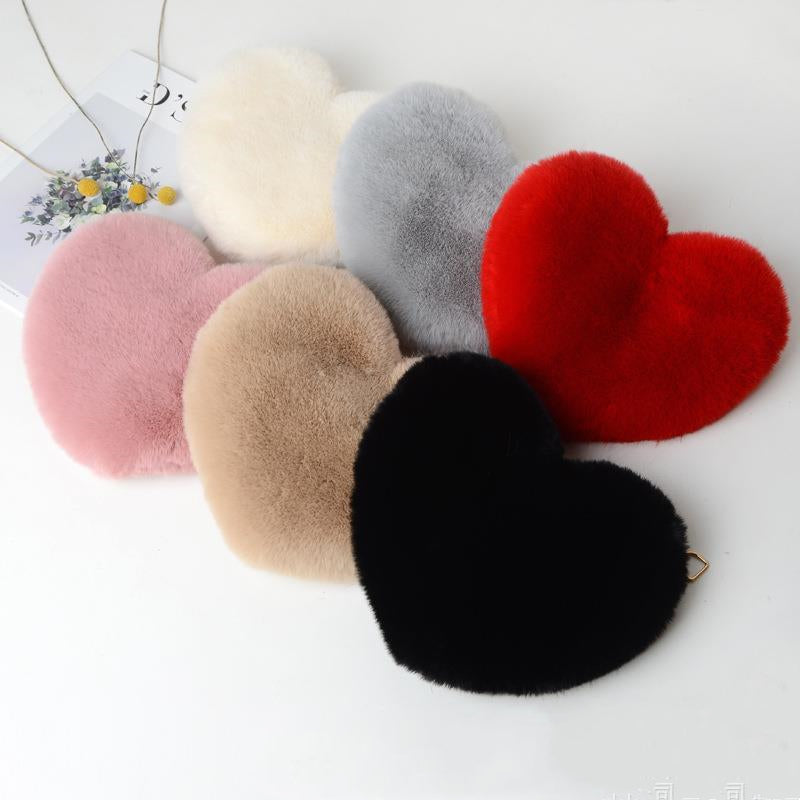 Stylish Plush Chain Shoulder Bags for Women - Elegant Valentine's Day Party Purse | Perfect for Date Nights, Weddings & Special Occasions