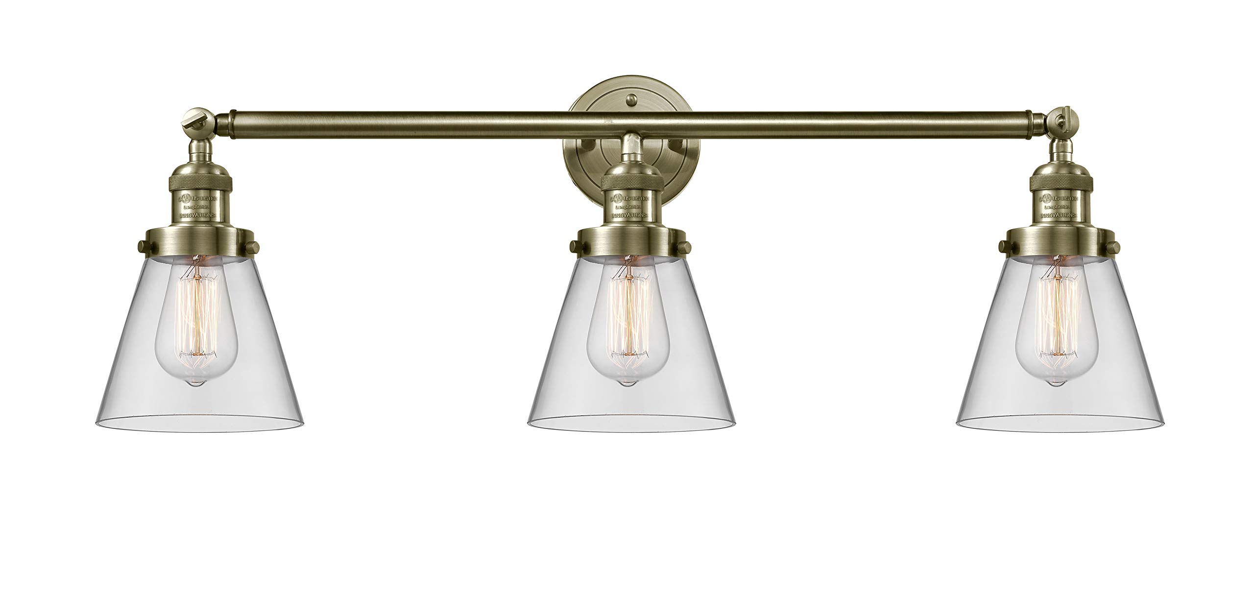 Innovations INNO205-AB-S-G62-LED Antique Brass LED Bathroom Vanity Light - Elegant Lighting Fixture for Modern Bathroom & Powder Room Decor