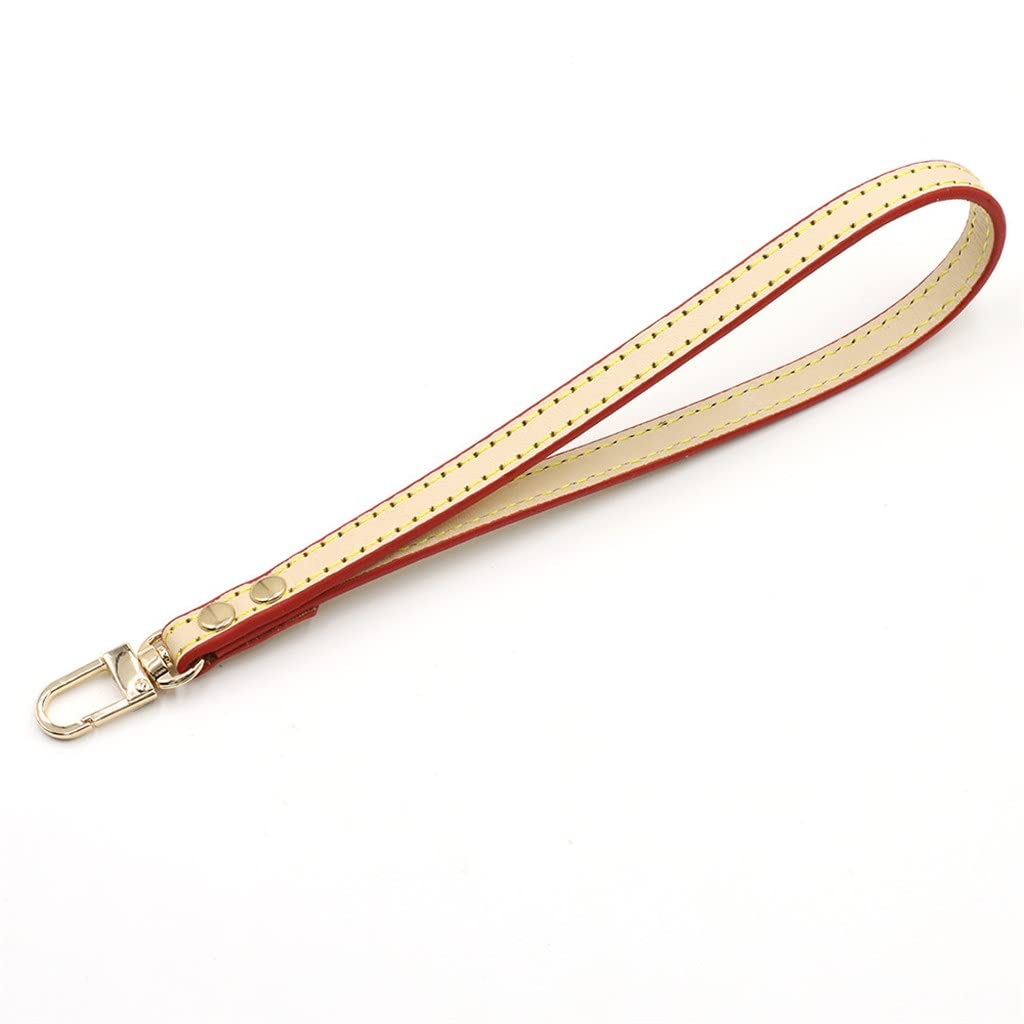 YLHXYPP Genuine Leather Wrist Strap - 22cm Replacement Handbag Handle for Purses, Wallets & DIY Bag Accessories (Color A) - Perfect for Travel, Shopping & Everyday Use