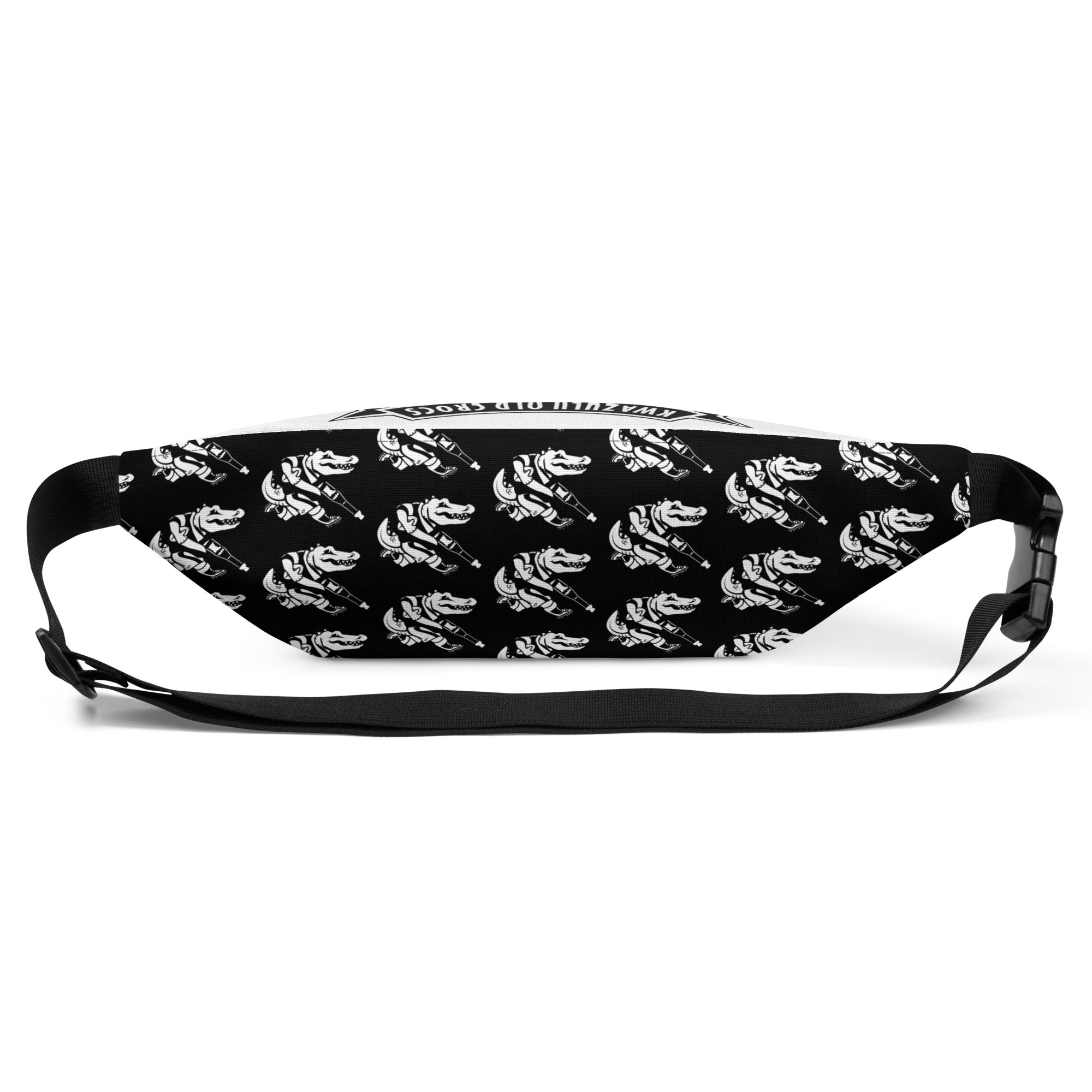 **KwaZulu Old Crocs Fanny Pack - Waterproof Waist Bag for Hiking, Travel & Outdoor Adventures**