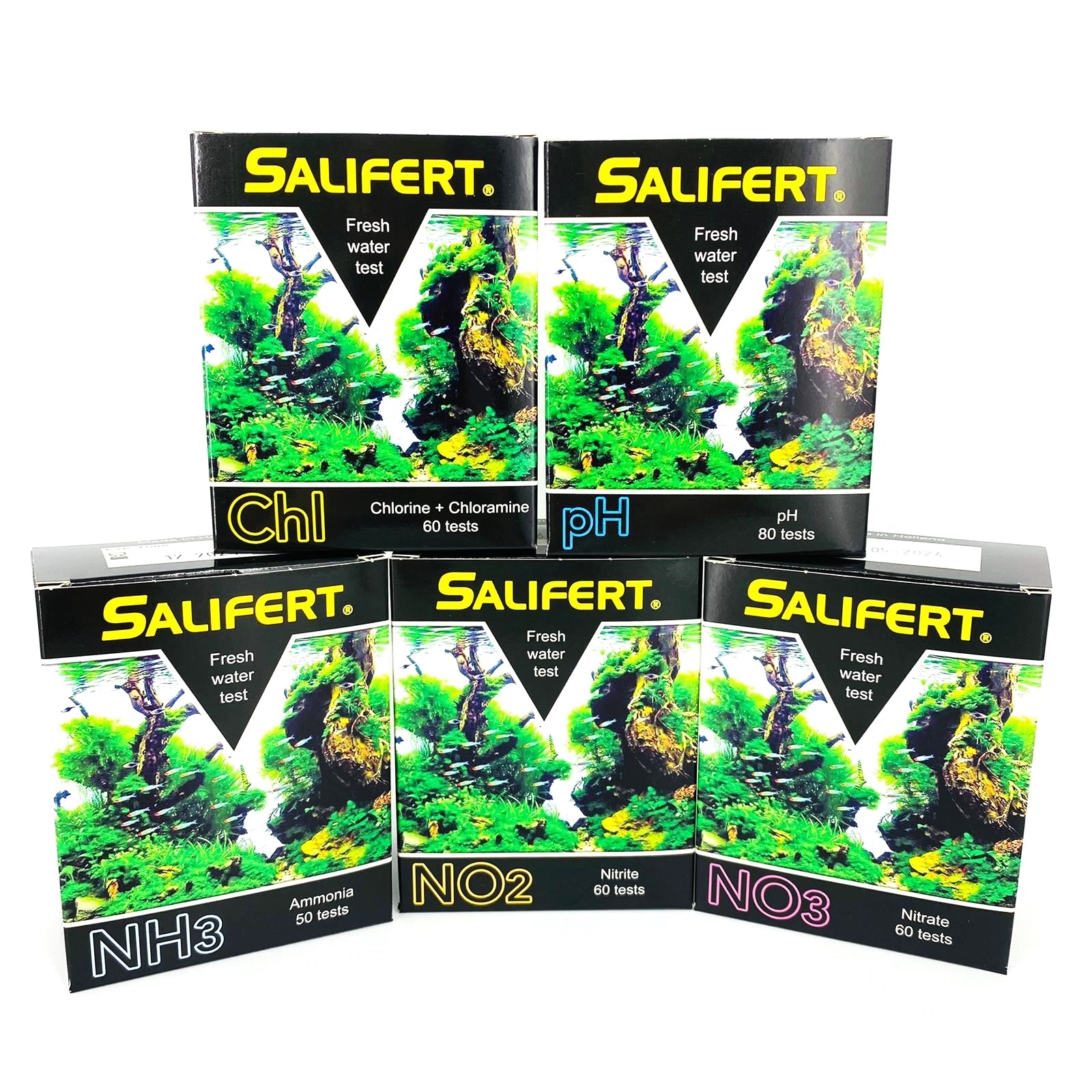SALIFERT Ammonia Test Kit for Freshwater Aquariums - Accurate NH4 Testing for Fish Tanks & Ponds - Monitor Water Quality for Healthy Fish