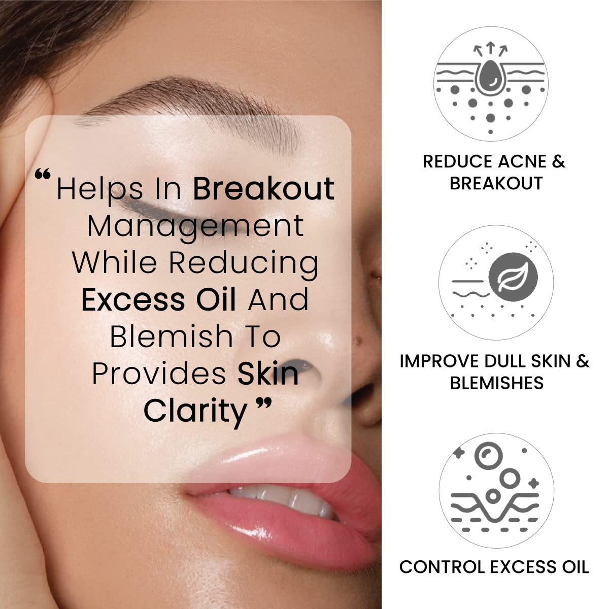 2% Salicylic Acid & Zinc PCA Face Serum for Acne Prone Skin - Treats Acne, Blackheads, Dark Spots, Reduces Blemishes & Excess Oil - Minimizes Breakouts & Pores - 30ml | Perfect for Daily Skincare & Blemish Control