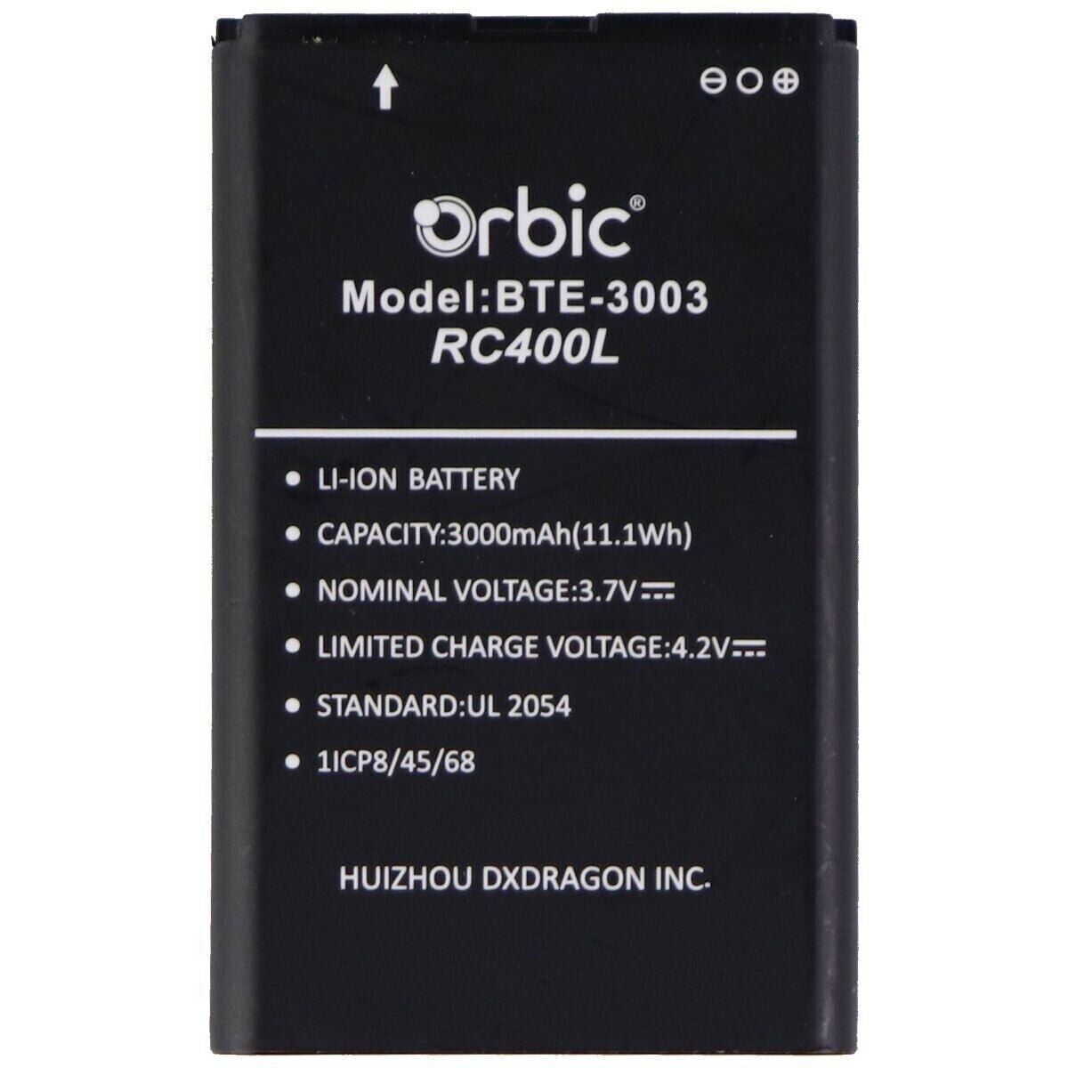 BTE 3003 Replacement Battery for Verizon Orbic Speed RC400L Mobile Hotspot - Long Lasting Power for Travel, Work & Remote Connectivity